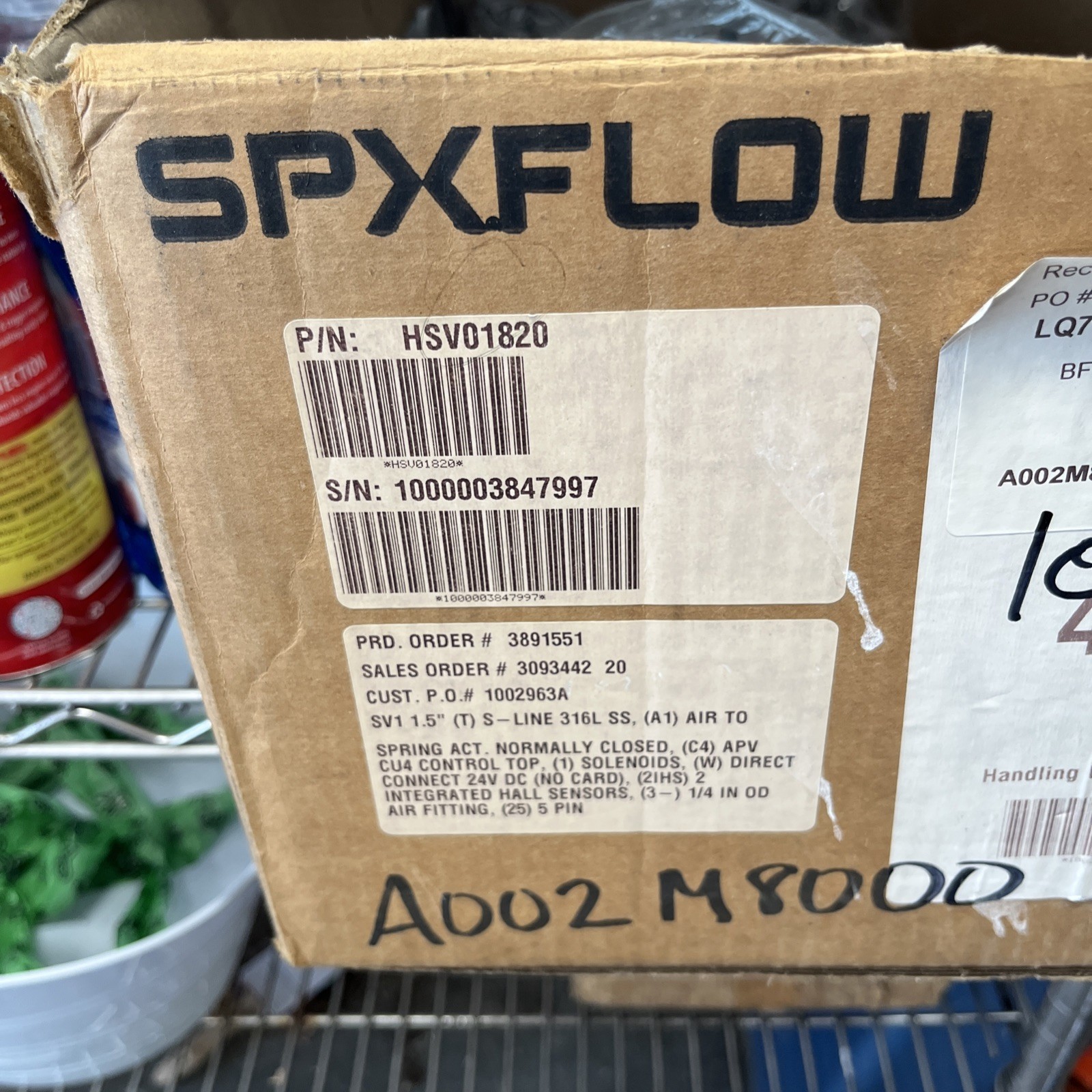 Spx Flow HSV01820