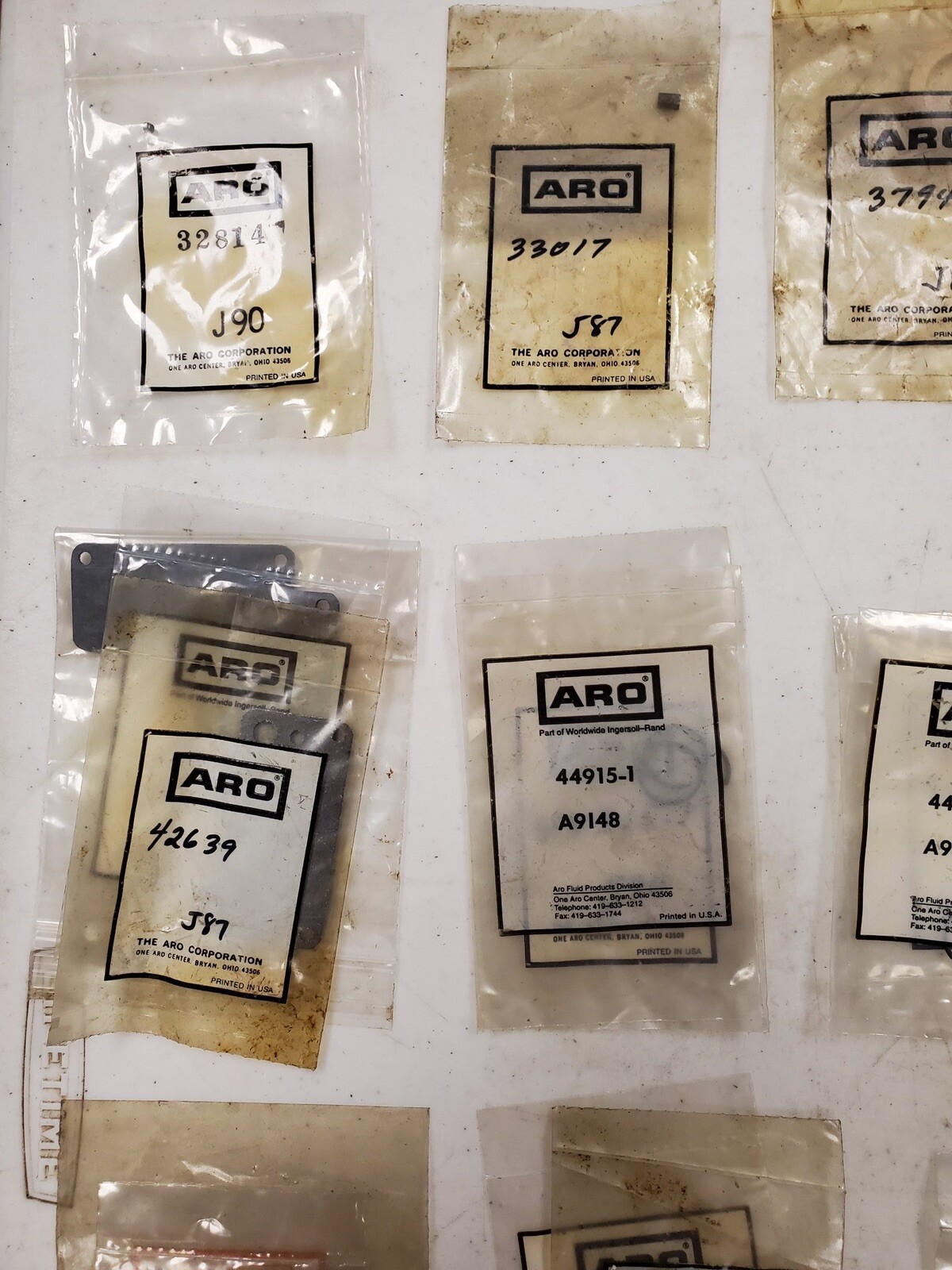 Lot Of 68 ARO INGERSOLL RAND Seals 42321 32814 33017 37942 39452 39679 44915