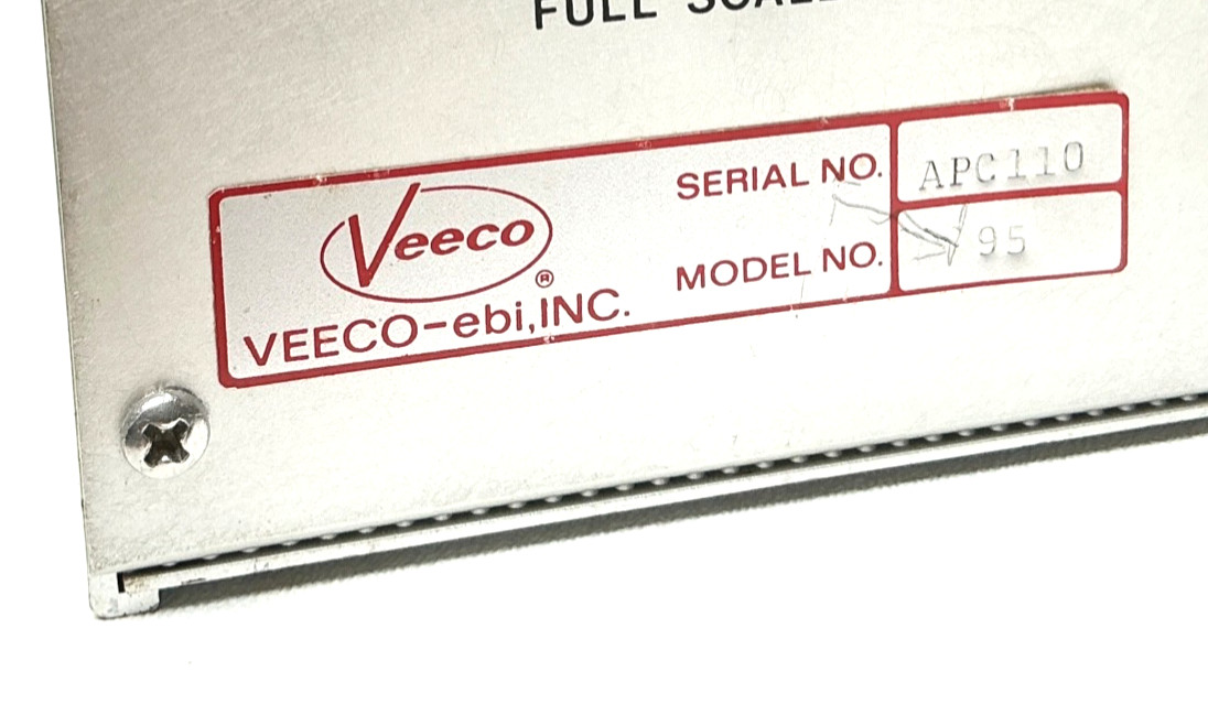 Veeco Instruments Vintage Lab Equipment Lot of 5 Test Units MIT USAF Provenance