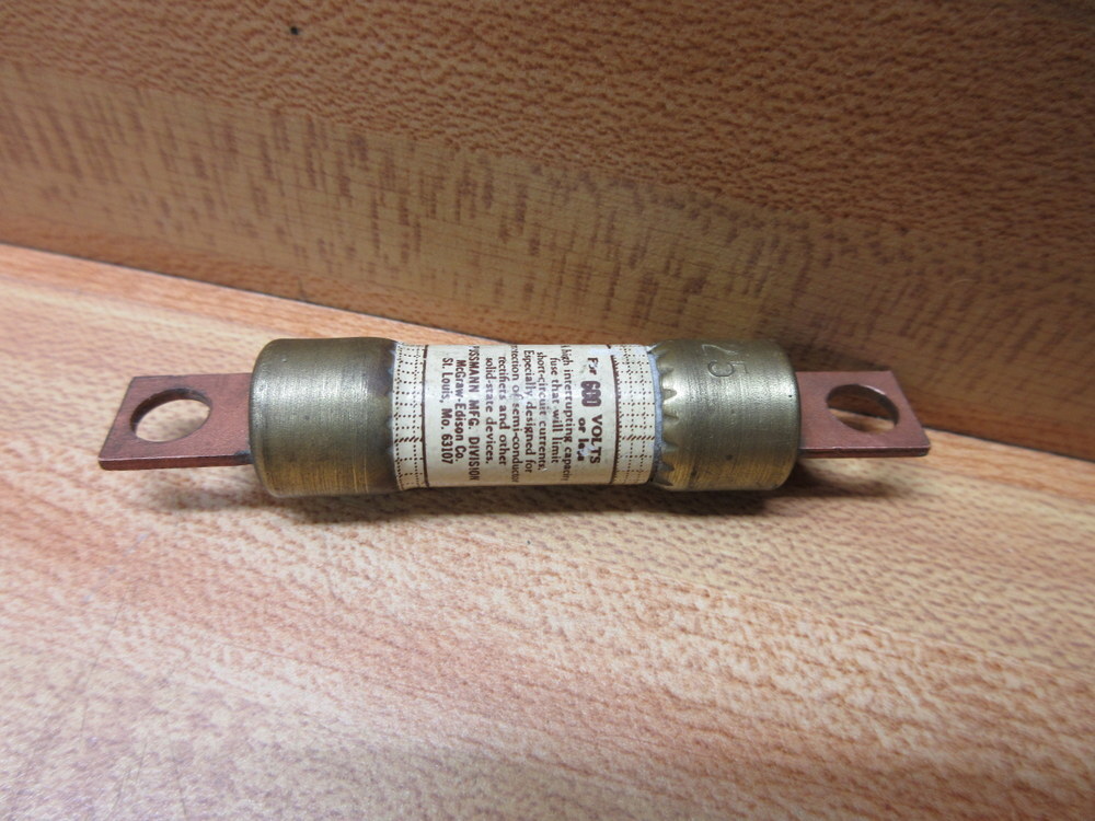Buss KAC-25 Bussmann Fuse Cross Ref 4TWR9 (Pack of 5)
