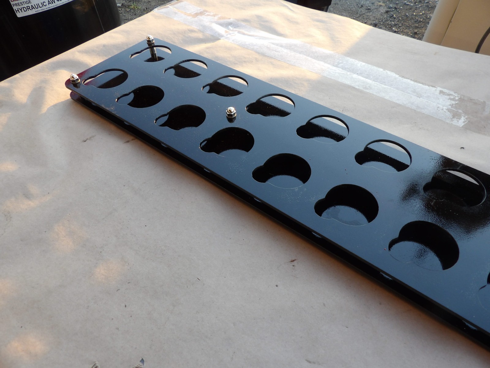 Die Holder for 2″ OD Ironworker die sets * Holds 22 Die sets !!!