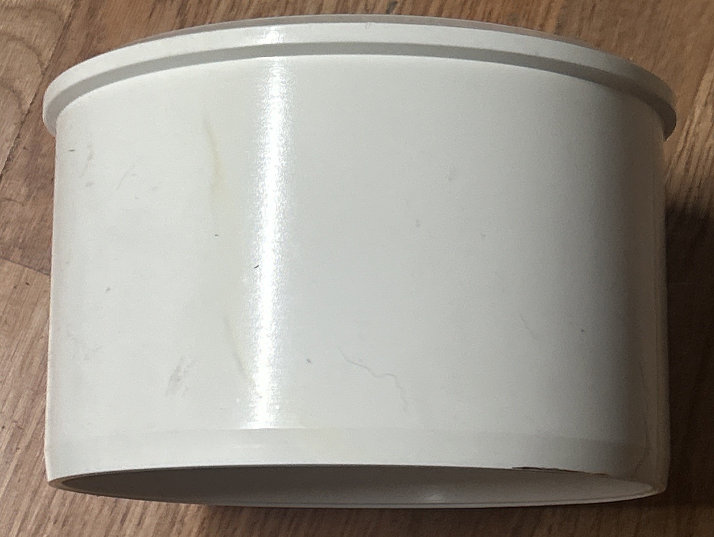 8-Inch End Cap for A DR35 PVC PSM SWR Sewer Pipe Solvent Weld USA Made