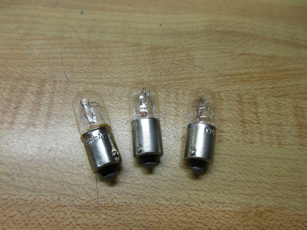 Chicago Miniature CM8-A229 Miniature Lamp, Light Bulb (Pack of 3)
