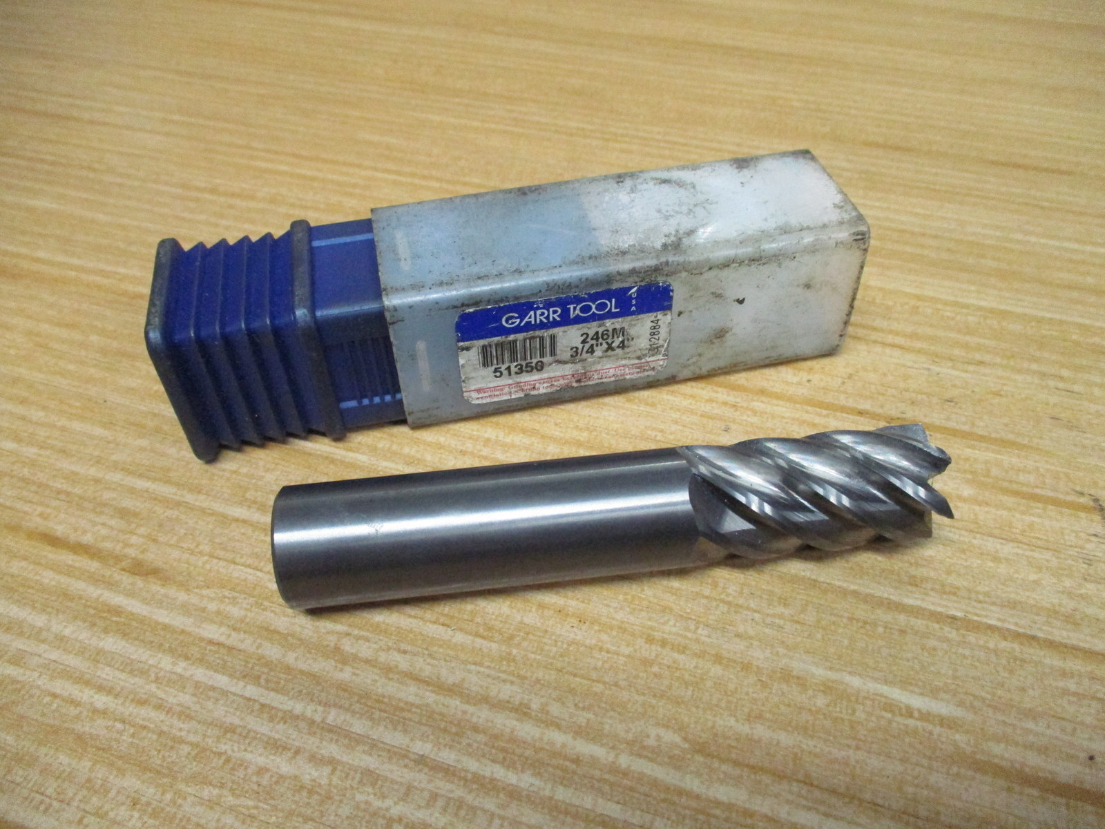 Garr Tool 51350 Square End Mill 246M 3/4″X4″