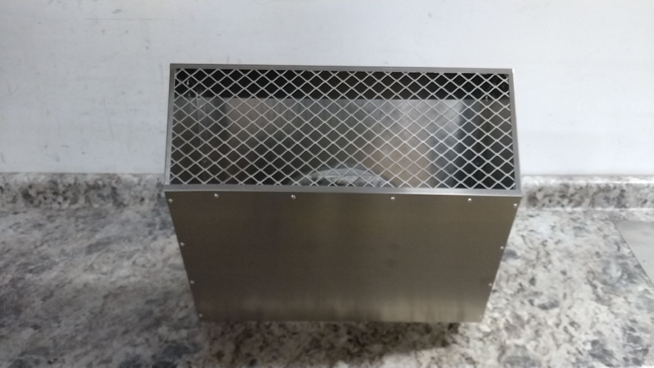 Tjernlund VH!-10 10 In Dia Duct Silver Aluminum Vent Hood