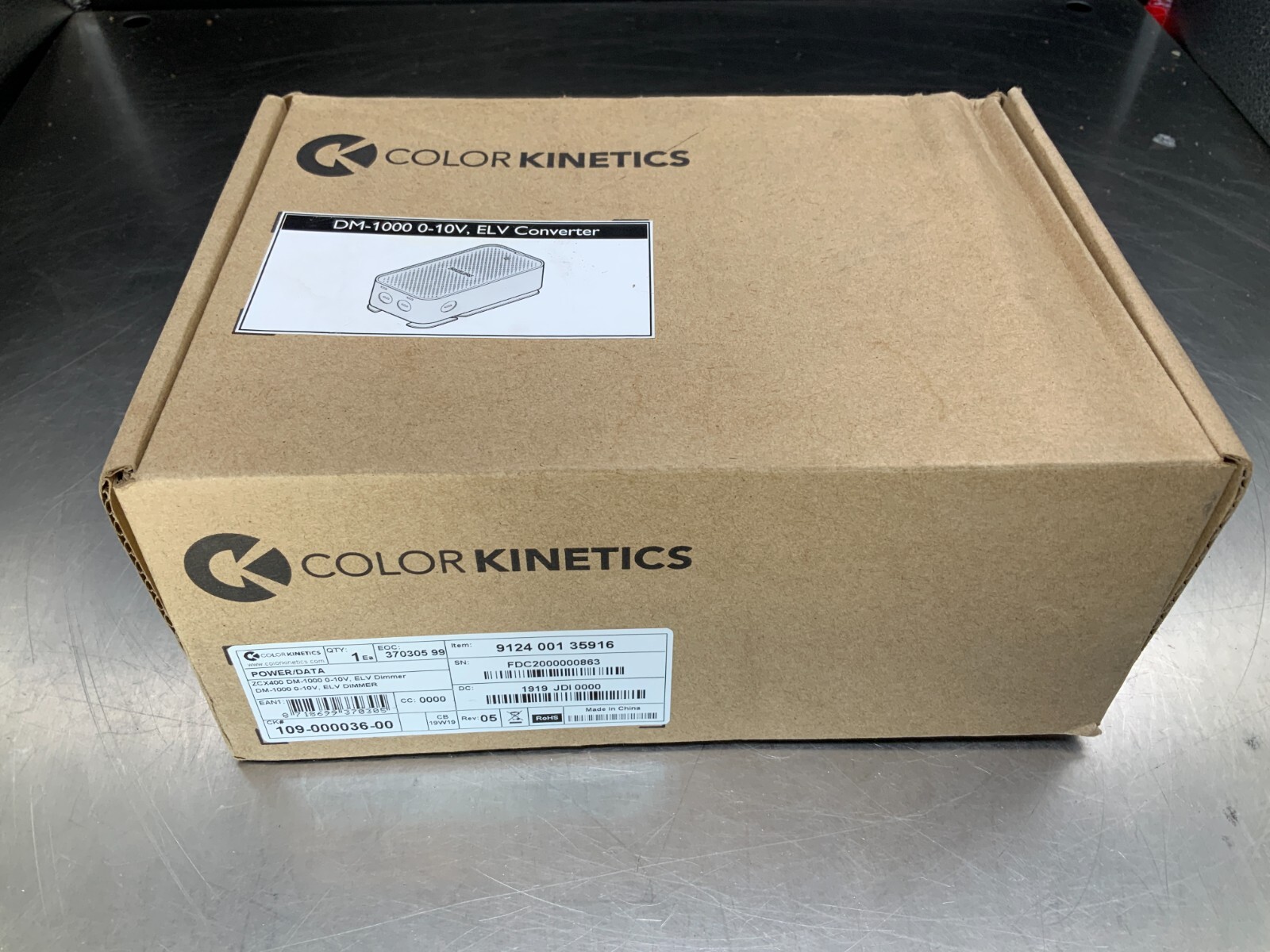 Color Kinetics DM-1000 0-10 volt ELV Dimmer