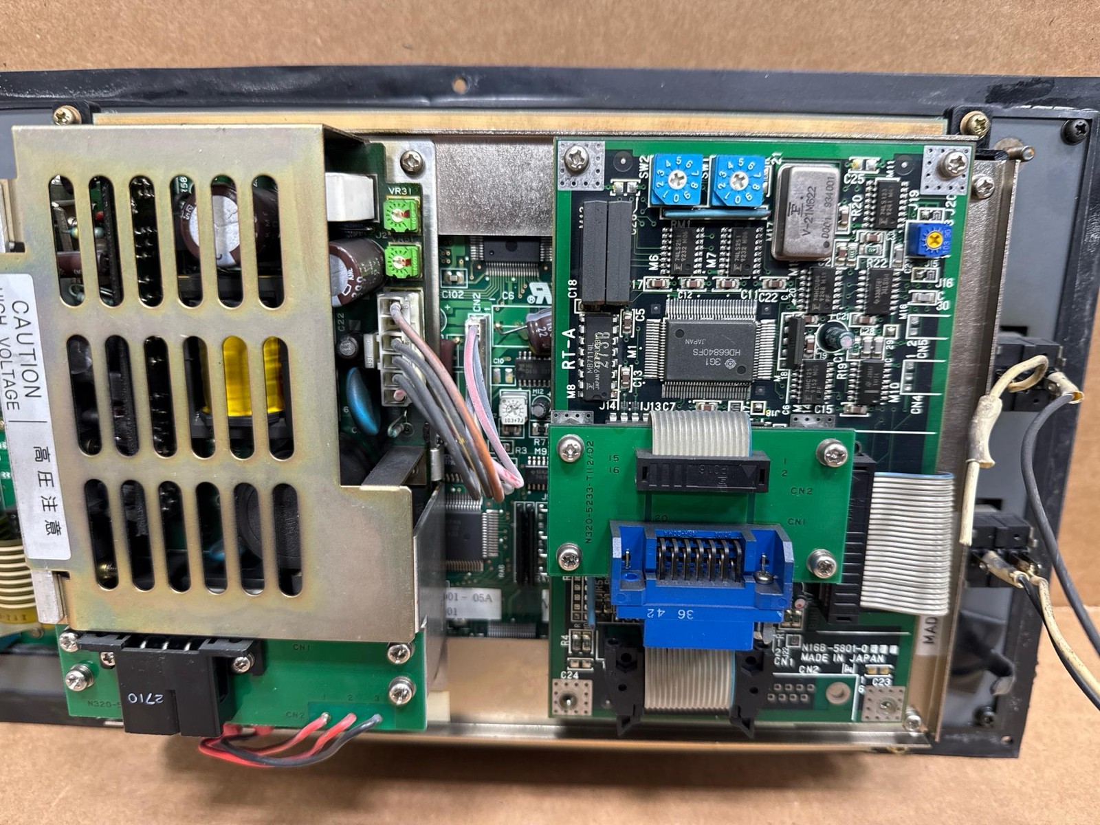 FANUC PDP/MDI Unit. MF-D6, Type: A02B-0120-C081/TA, Operator Panel