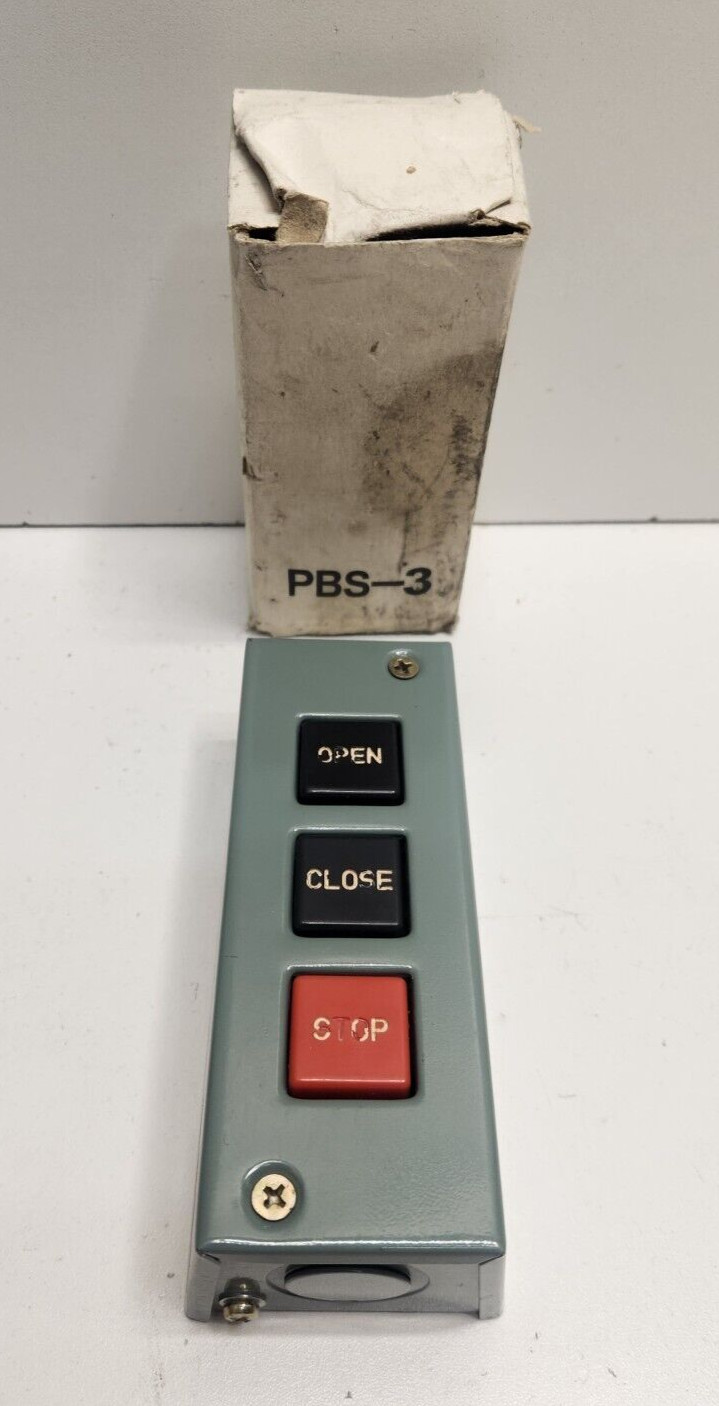 MMTC 3 BUTTON CONTROL STATION PBS-3