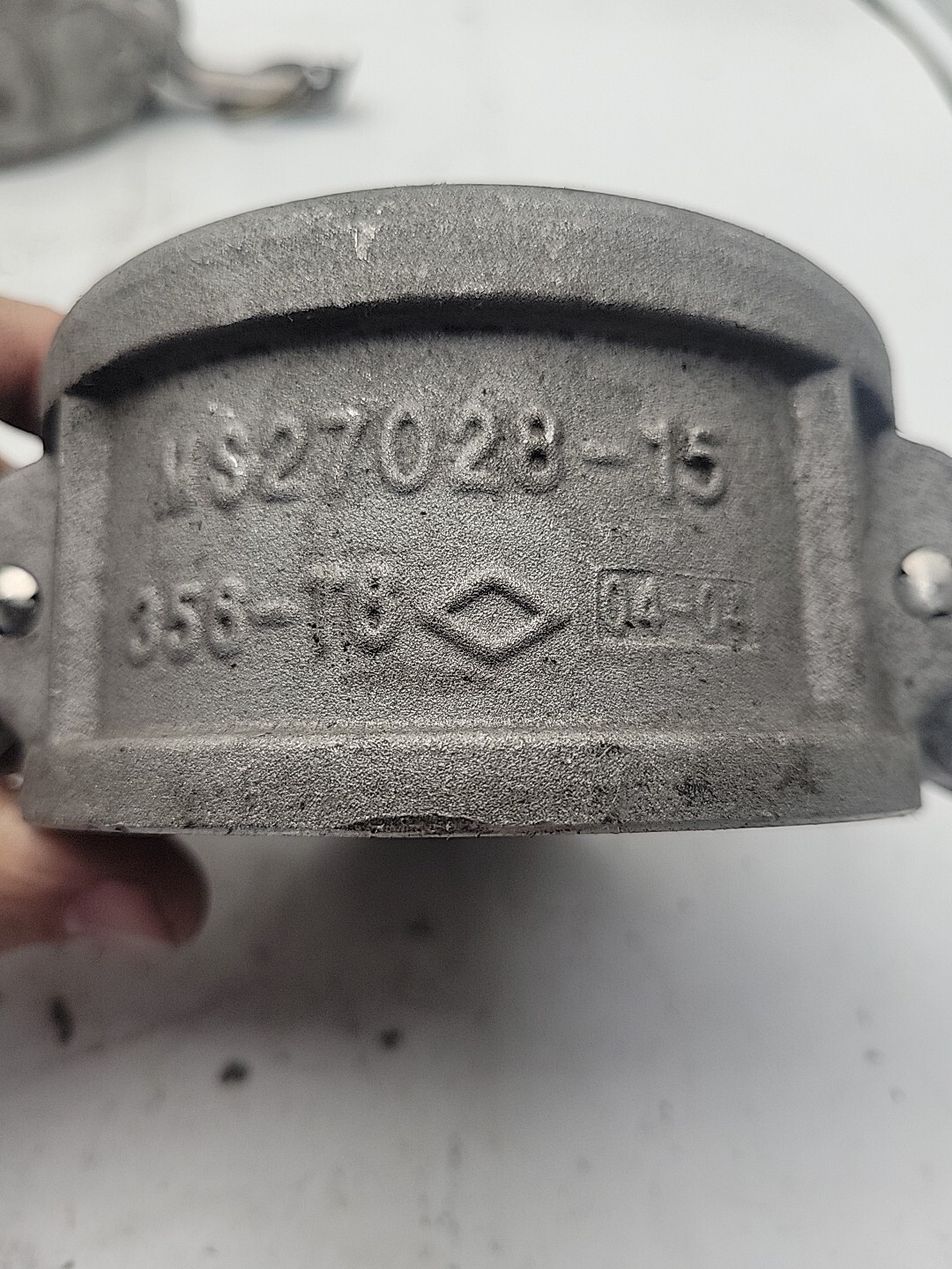EVER-TITE Coupling Products 3″ Female Cam Groove Dust Cap Aluminum 330DCAL DC300