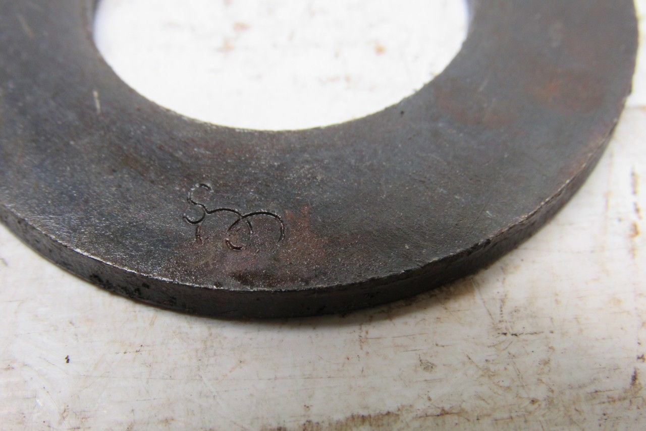 1-1/8″ Black Oxide Structural Flat Washer Steel 0.144 Thick 2.250″ OD Lot of 50