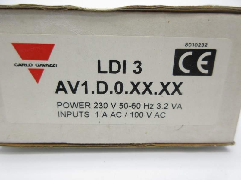 CARLO GAVAZZI LDI3 AV1.D.0.XX.XX 230V 1A NSMP