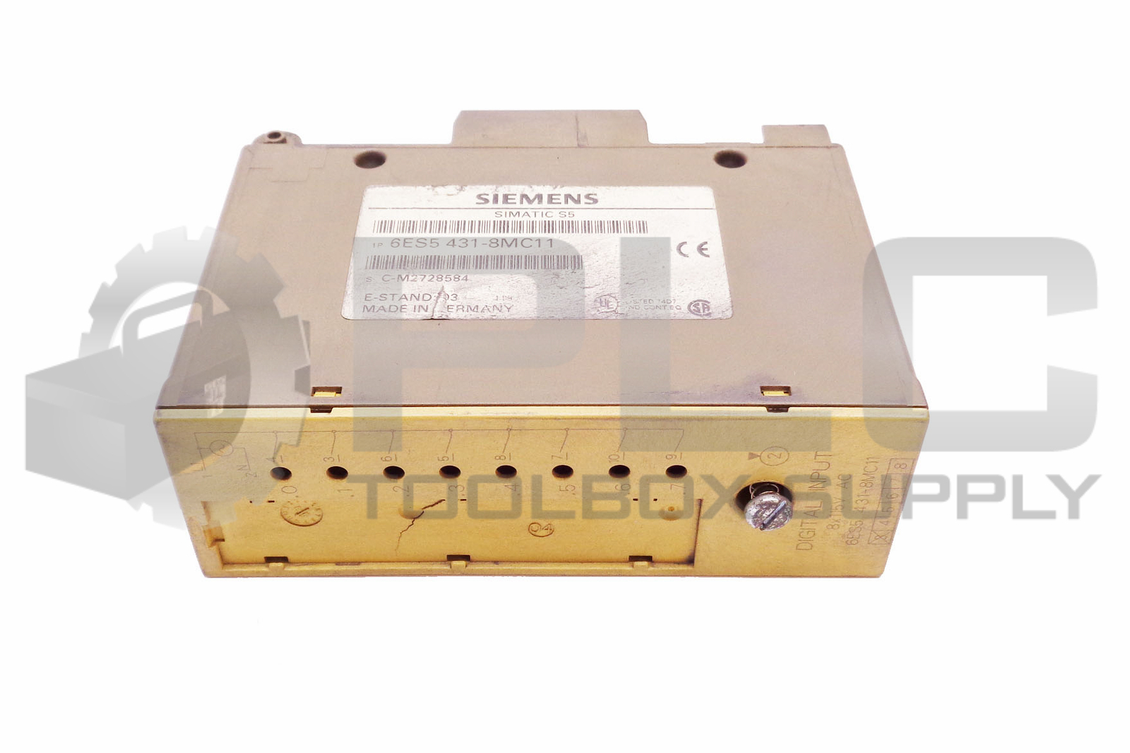 SIEMENS 6ES5 431-8MC11 SIMATIC S5 DIGITAL INPUT MODULE