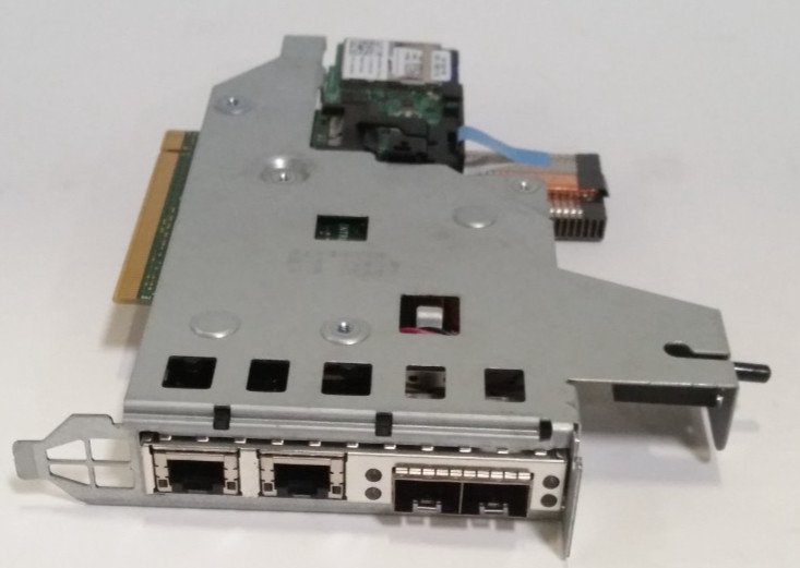 Lo Of 2 Dell C63DV Intel i350/X520 2x 1GbE, 2x 10G SFP+ Network Daughter Card