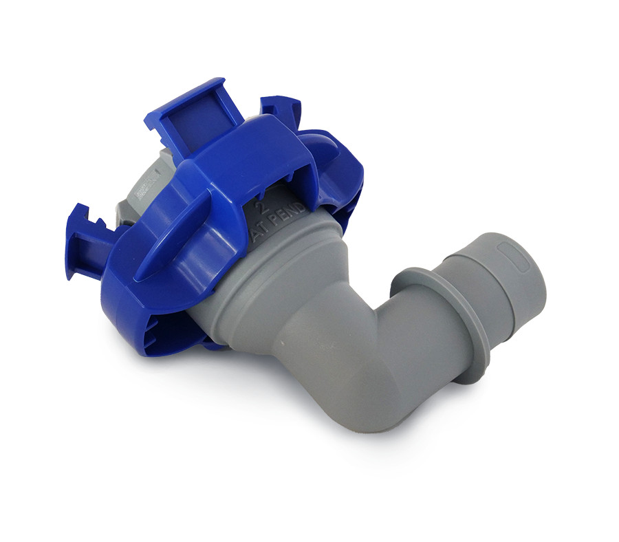 Flow-Rite MA-293-EB 1-1/2″ Qwik-Lok x 1″ Barb, Elbow