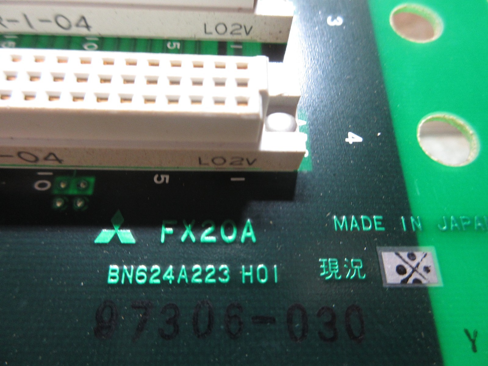 MITSUBISHI CIRCUIT BOARD UNIT FX20A BN624A223H01 CNC FX20 A MAZAK