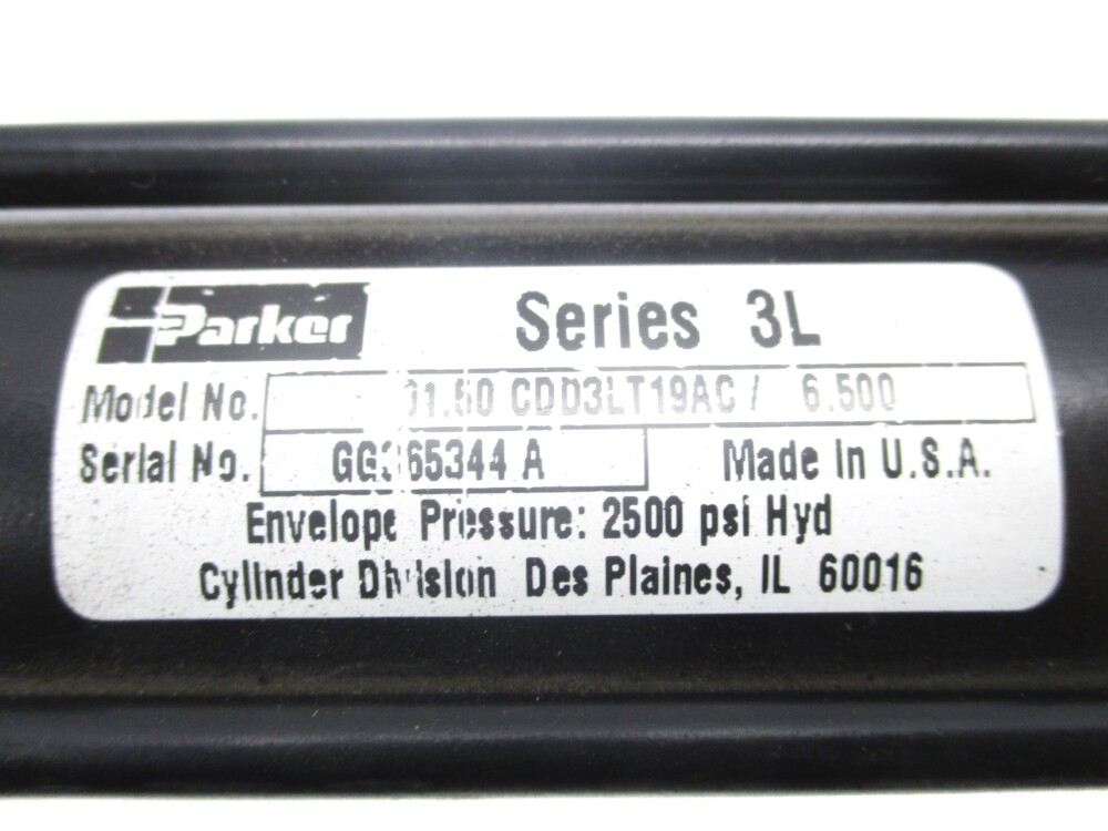 PARKER 01.50CDD3LT19AC/6.500 2500PSI NSNP
