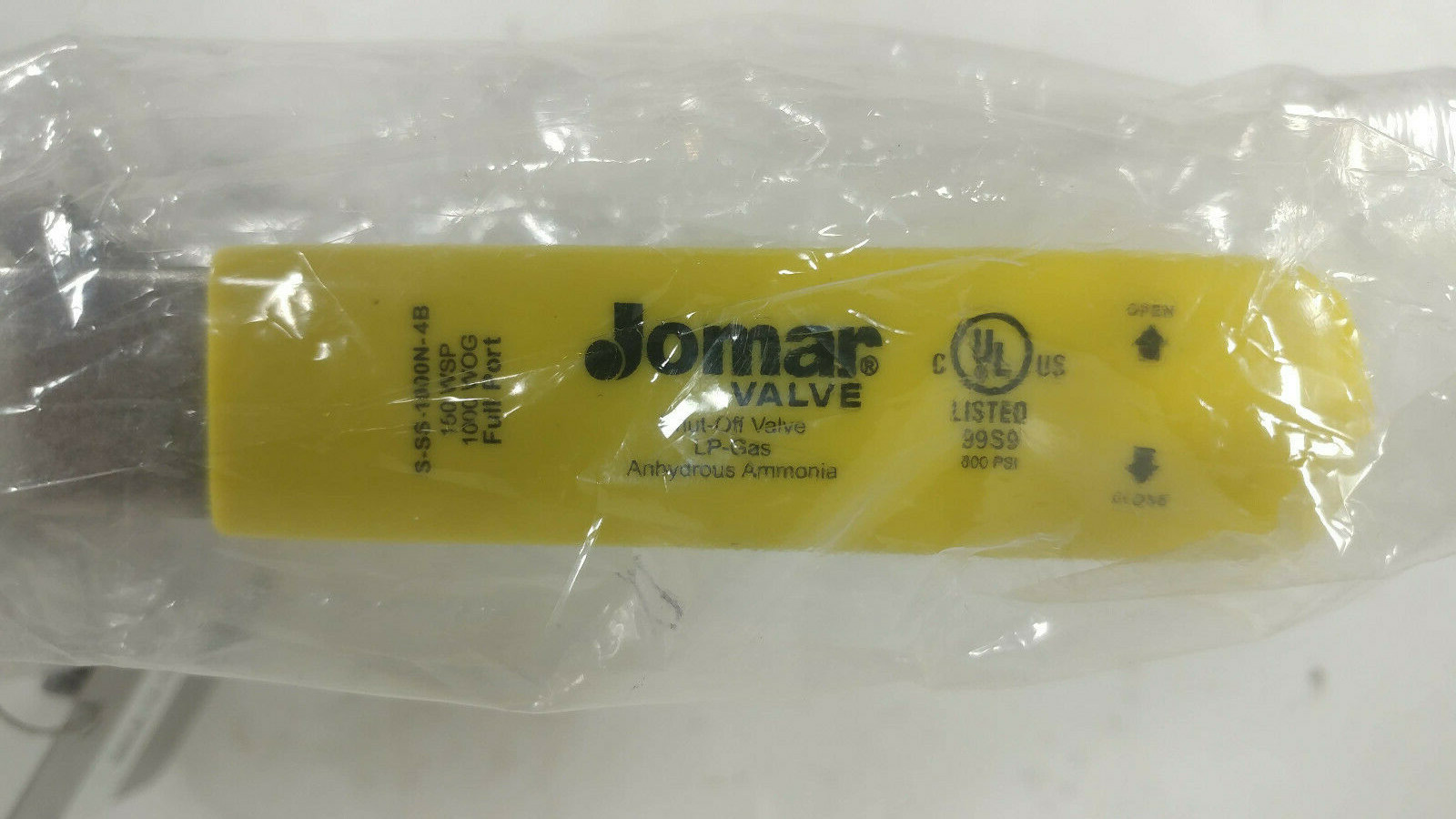 1 NEW JOMAR 500-344 S-SS-1000N-4B 3/4″ SS BALL VALVE NNB ***MAKE OFFER***