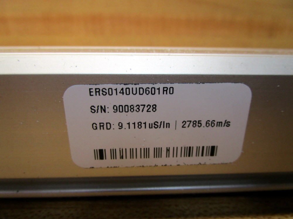 MTS Temposonics ERS0140UD601R0 Linear Position Sensor GRD:9.1181uS/In/2785.66 ml