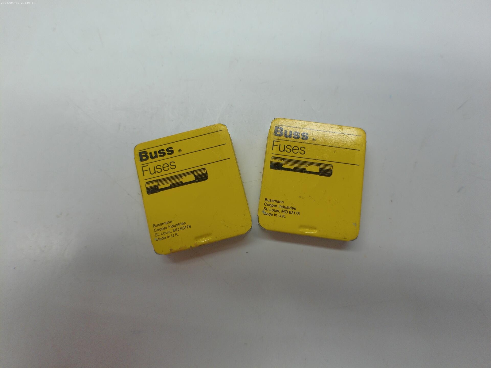 BUSSMANN GMA-63MA FUSE LOT OF 2 PKG OF 5 NSMP