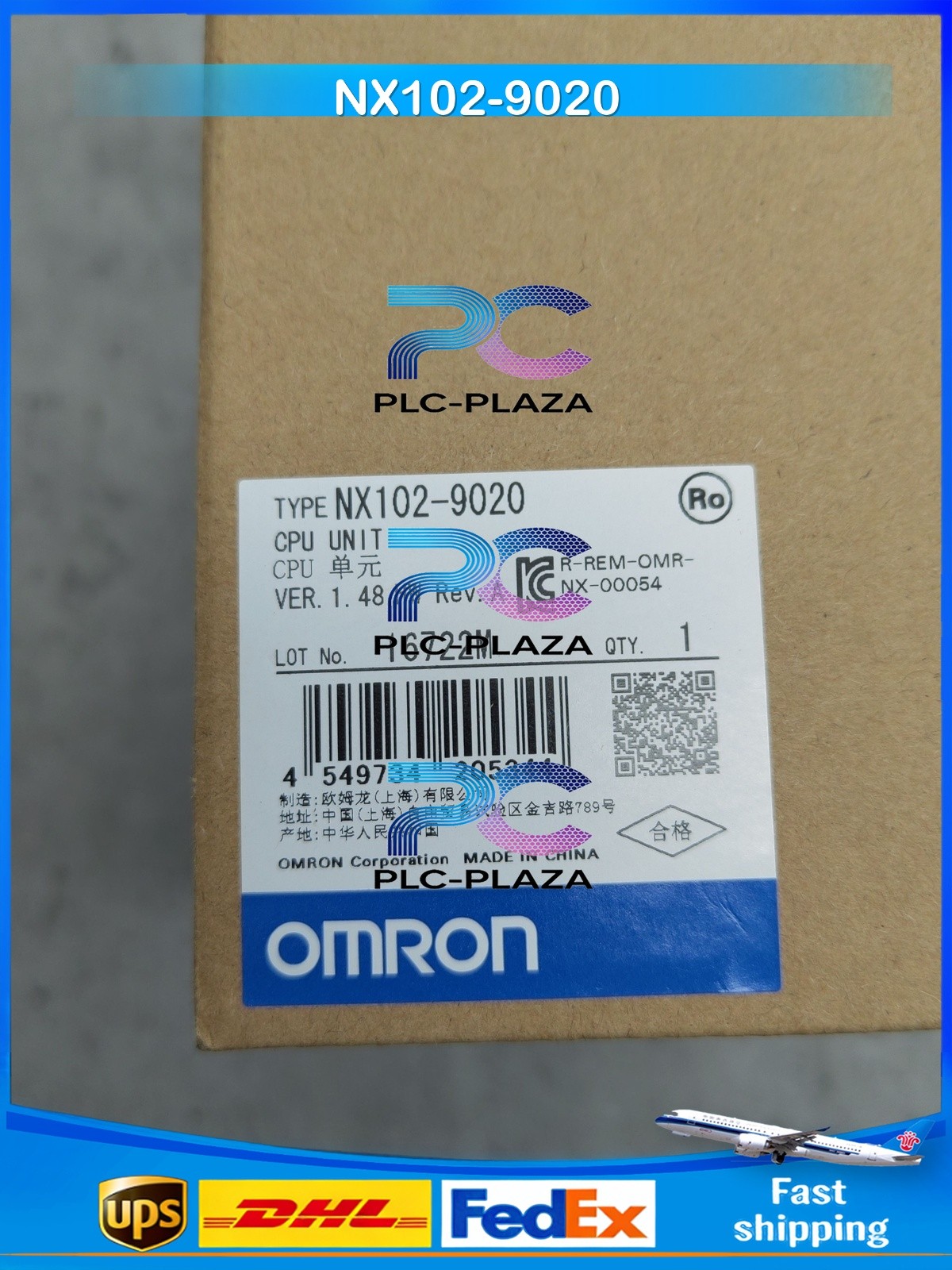 Premium NEW Omron NX102-9020 With 1 Year warranty Best Price