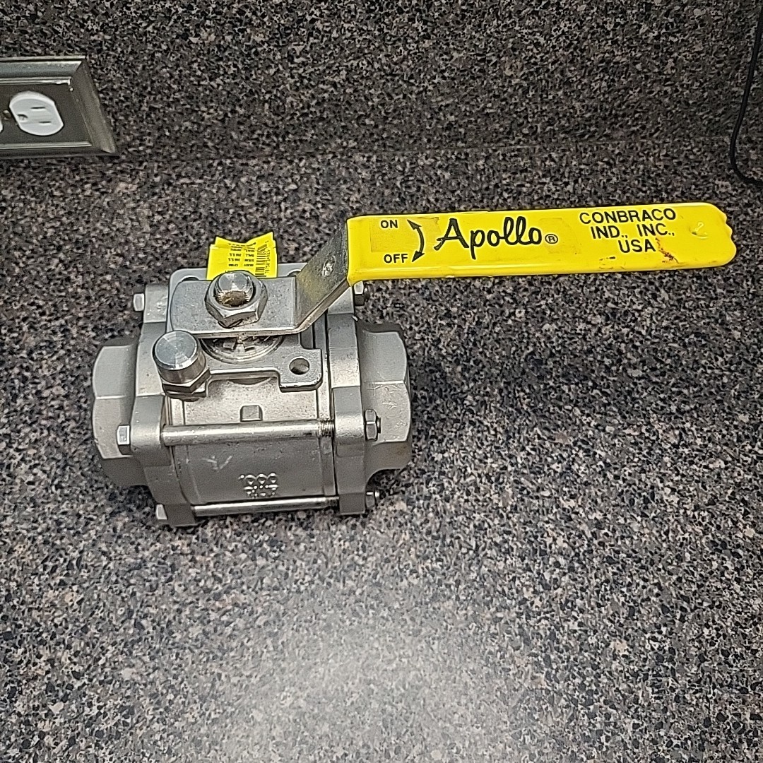 NEW! APOLLO 86R-108-01 BALL VALVE 2-1/4″ 1000CWP Cii CF8M