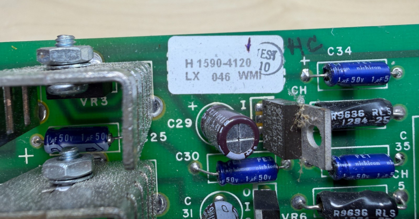 Emerson 1590-4120 Power Supply Card
