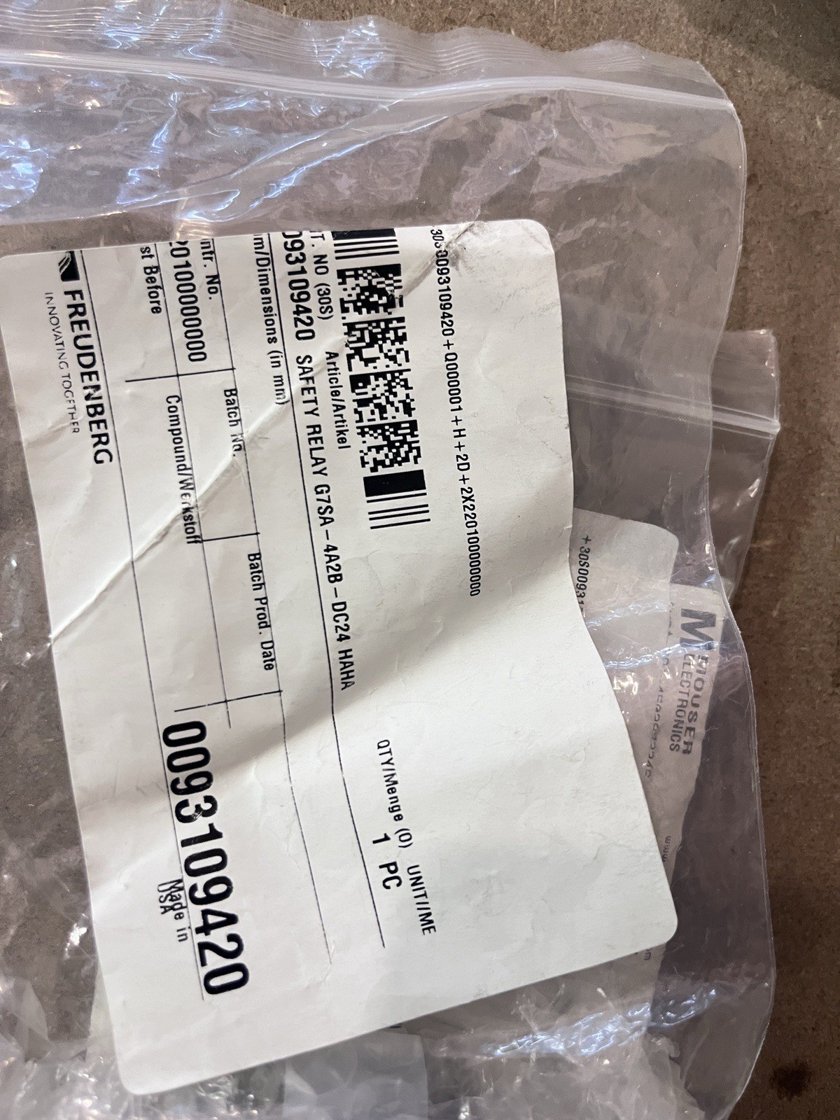9PCS Omron G7SA-4A2B DC24V 4NO/2NC Slim Safety Relay SAME DAY SHIP NO BROKERAGE
