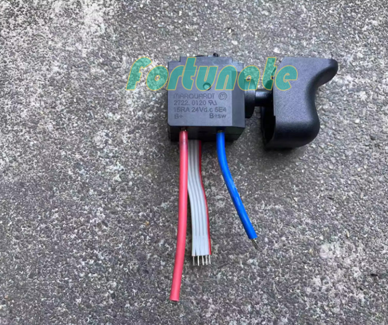 1PC NEW FOR MARQUARDT 2722.0120 15RA 24Vdc 5E4 Hand drill switch Without plug