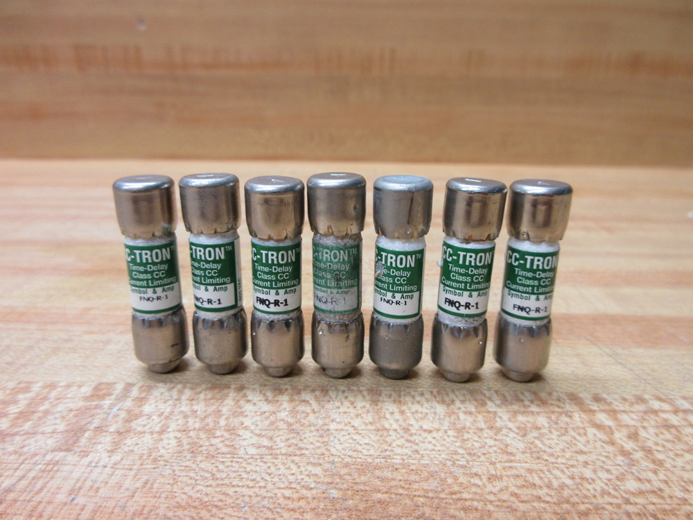 Buss FNQ-R-1 Bussmann Fuse Cross Ref 6F11 (Pack of 7)
