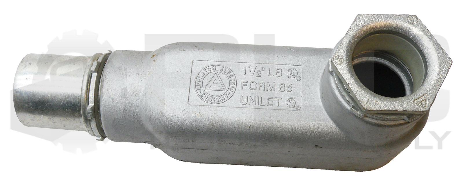LOT OF 2 NEW APPLETON 1 1/2″ LB UNILET FORM 85 W/ BODY COVER W/ETP-1 1/2-C35
