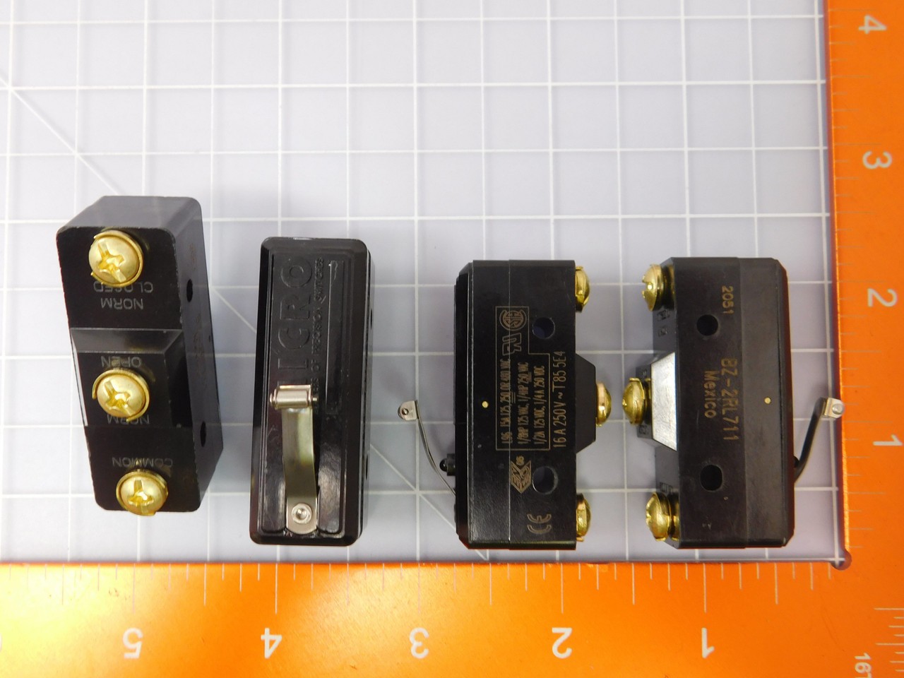 Lot of 14 HONEYWELL BZ-2RL711 X92837 Basic / Snap Action Switches Large Basics Z