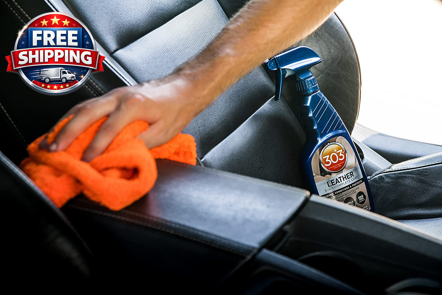 Leather 3-In-1 Complete Care – Cleans, Conditions, & Protects – Helps Prevent Fa