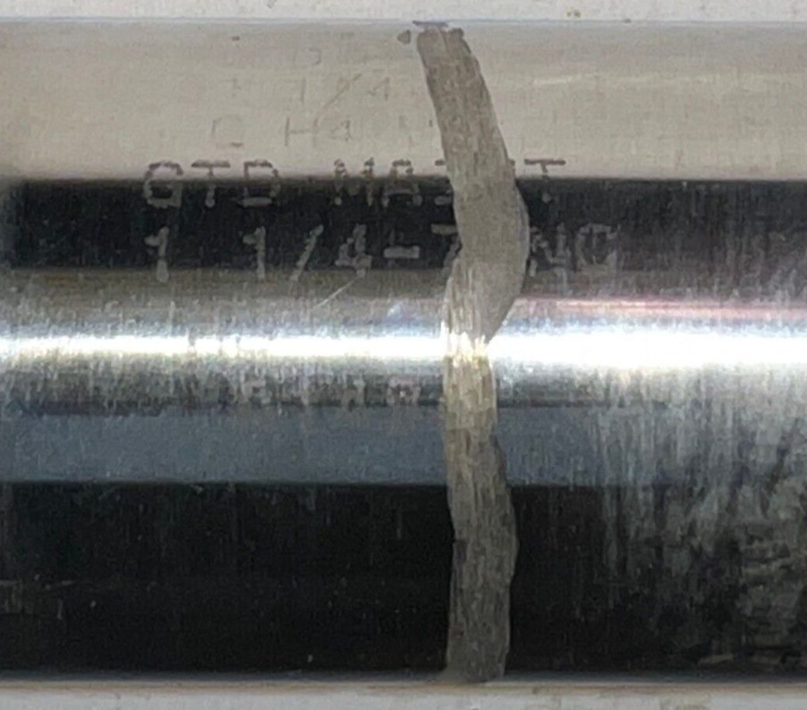 GTD PLUG TAP 4 FLUTE 1-1/4″-7 NC THREAD SIZE 3-1/4″ LOC 2-1/2″ SHANK 5-3/4″ OAL