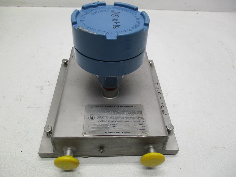 MICRO MOTION DS012S109 MASS FLOW SENSOR TRANSMITTER UNMP