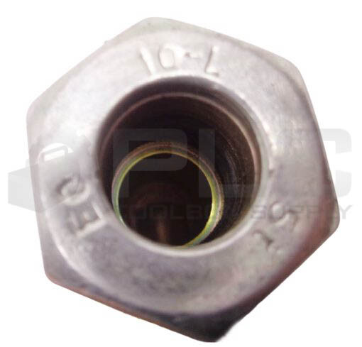 NEW EO/PARKER HYDRAULIC 90° FITTING 3/8″ID, 9/16″ID FM SWIVEL, 10-L NUT