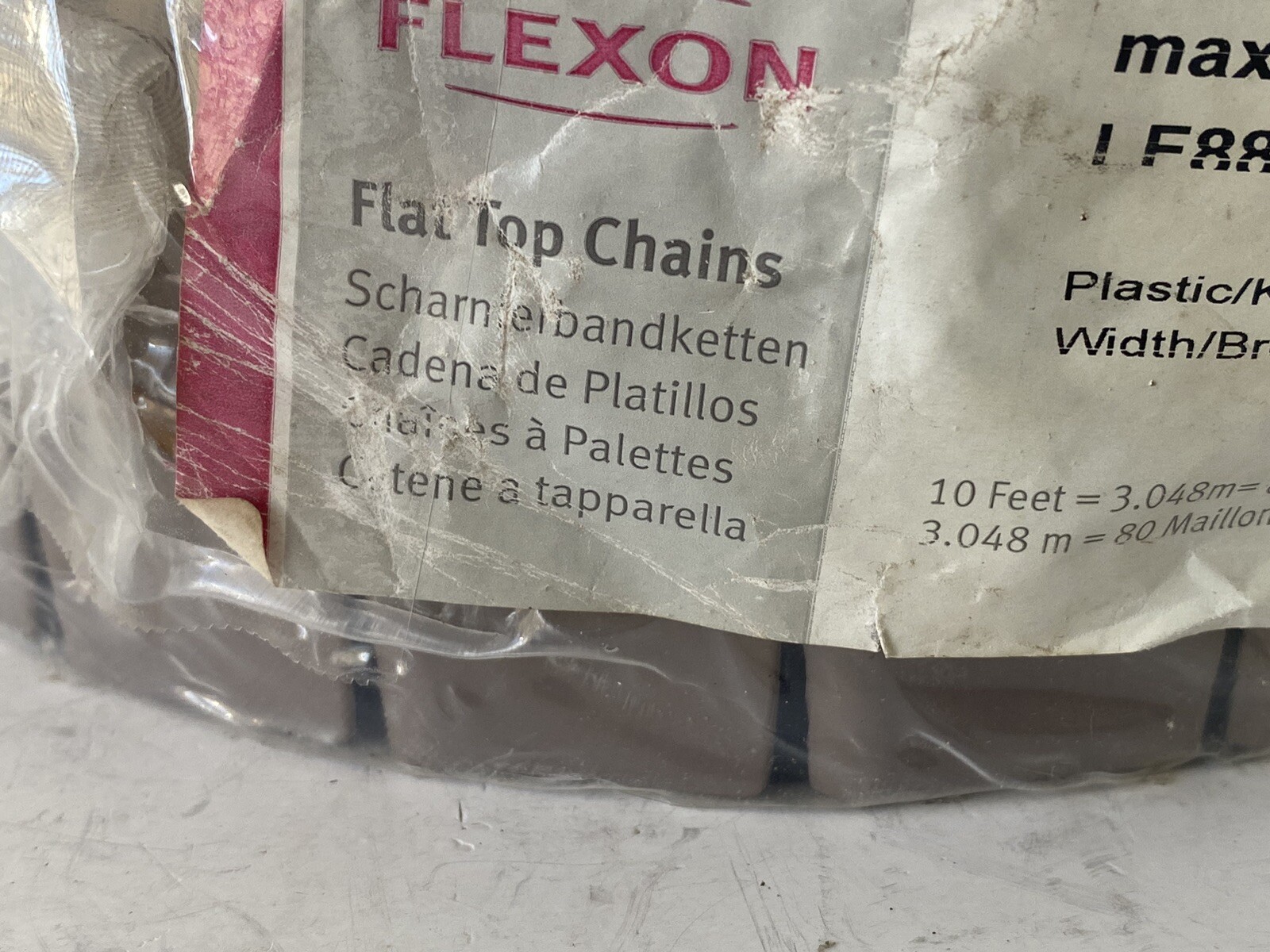 Flexon LF 880-K325 Tabletop Chain LF880K325 120” Length