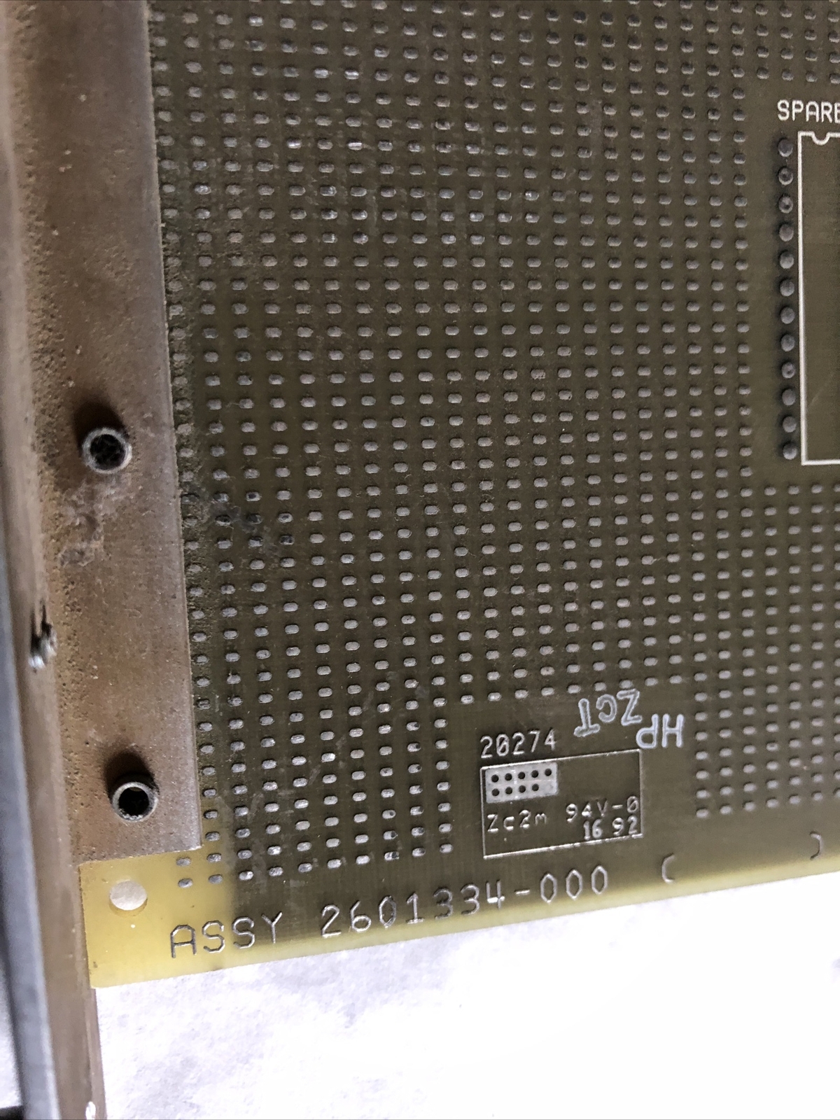 SIEMENS 560-2130,TEXAS 2601334-000,SCHEM 2601332,64K MEM GOOD CARD,5602130,BI