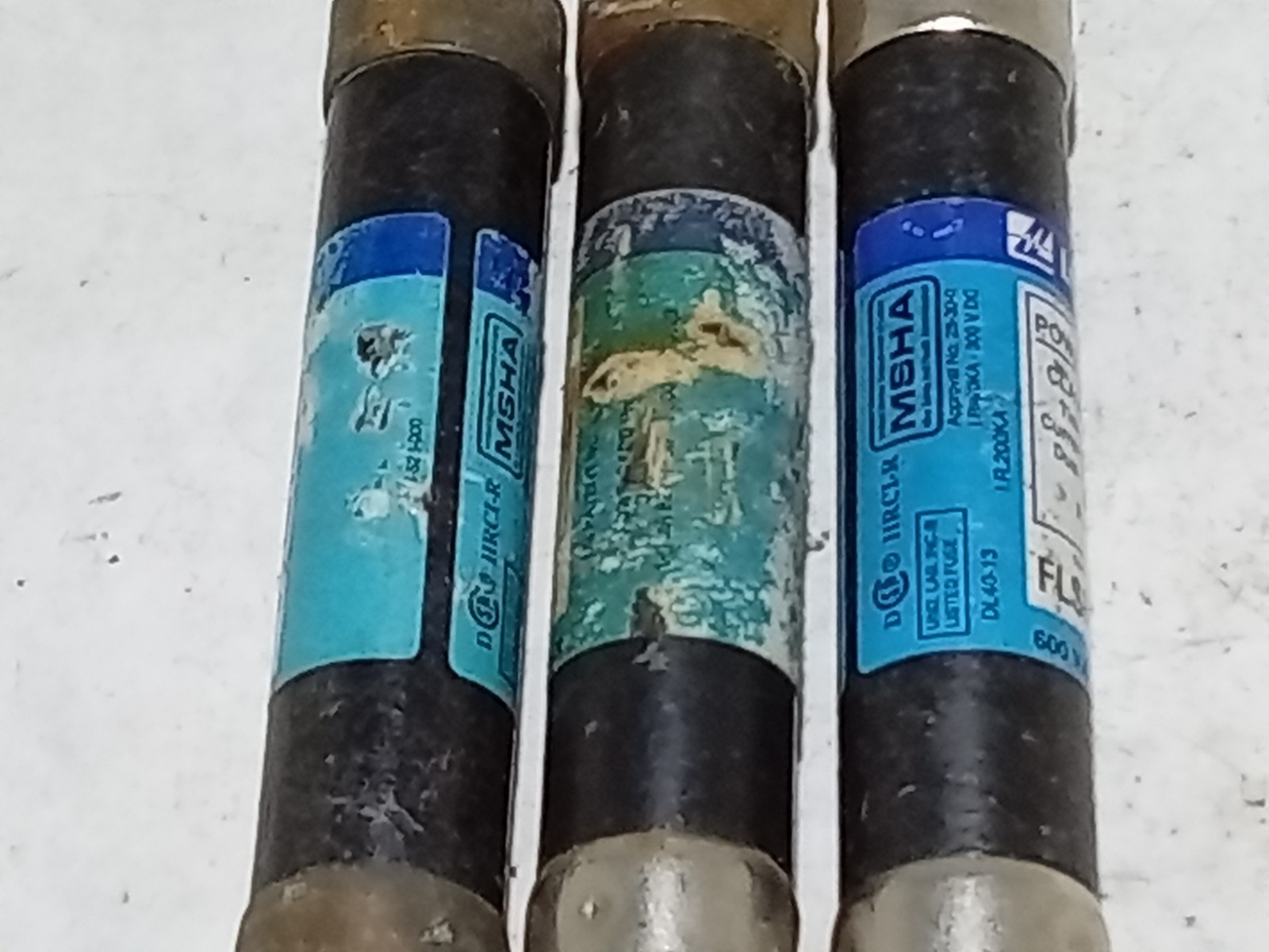 LOT OF 3 LITTELFUSE FLSR 60 FUSE 600VAC 60A (I2B7)