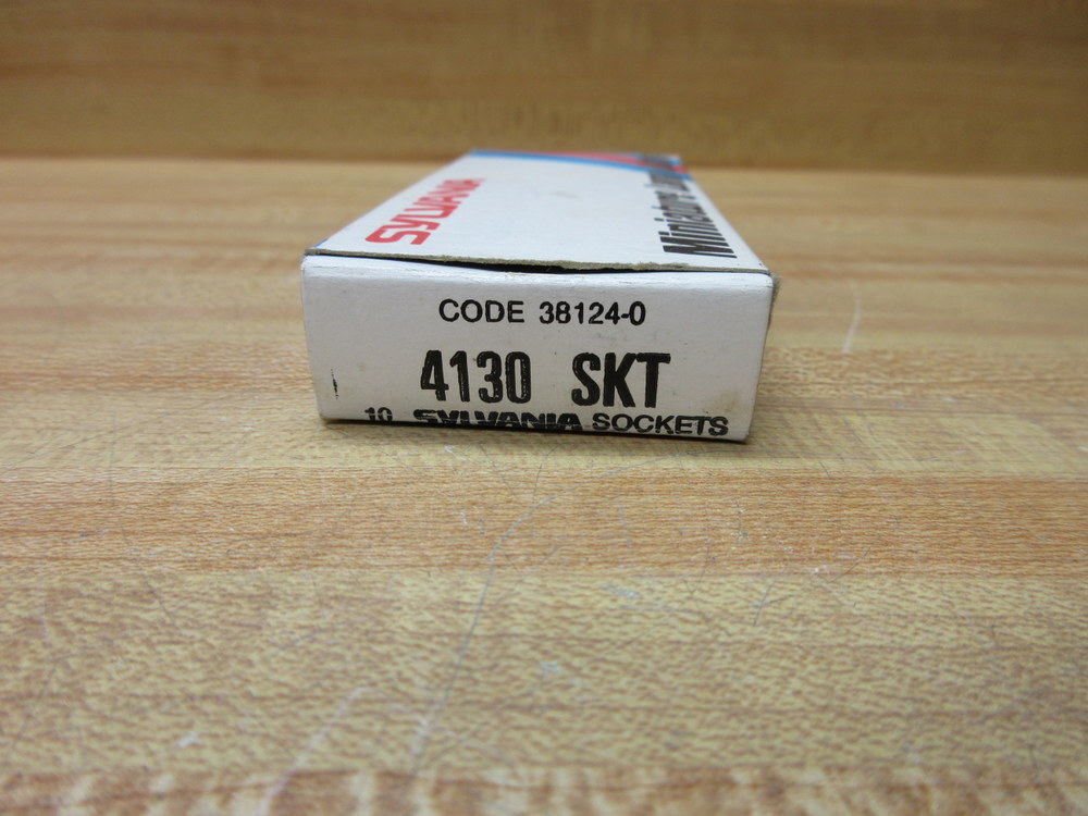 Sylvania 4130-SKT GTE Bulb Socket 4130 (Pack of 10)
