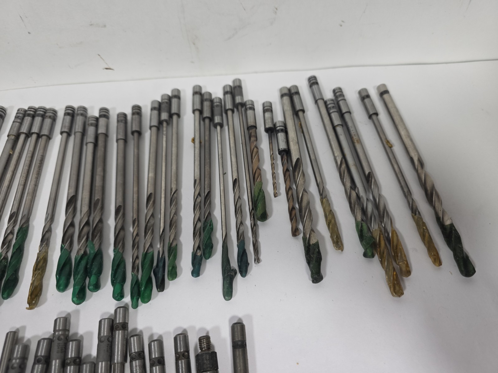 73x PTD HSS Brazil Quick-Change Drill Bits Lot Assorted Various Sizes Aircraft