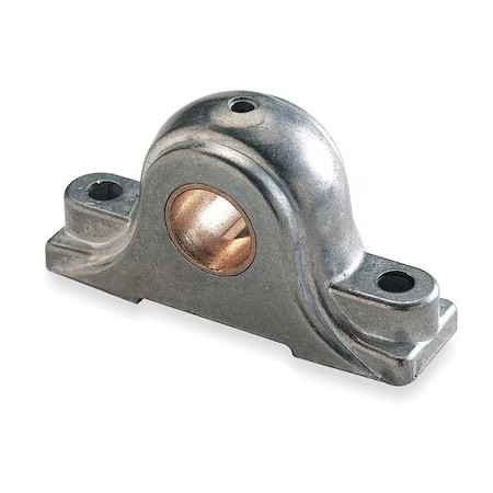 Dayton 1F630 Pillow Block Bearing, Zinc Die Cast Housing Material, Sleeve, 1/2