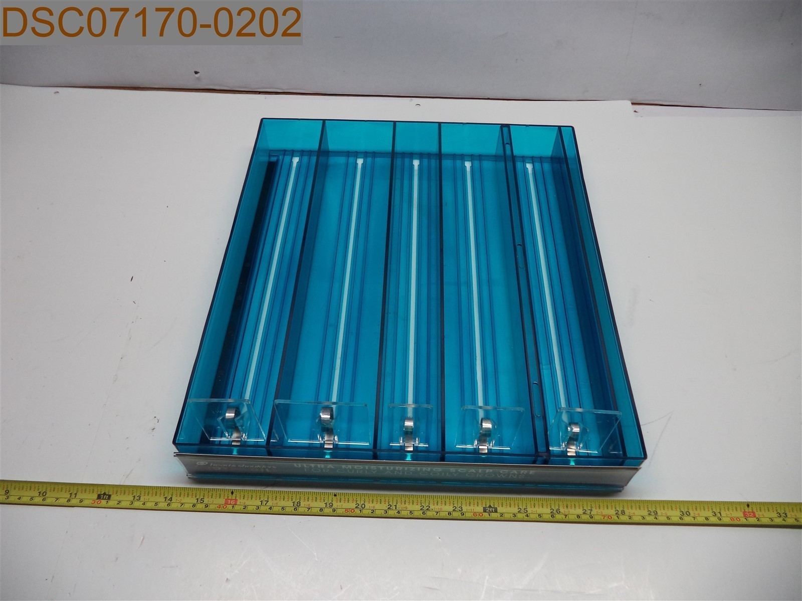 QTY = 2: Royal Oils 5 Facing Single Color Tray, 13 7/8″ x 16″, Blue