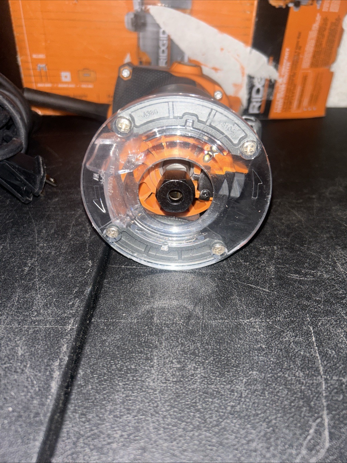 Ridgid R24012 1.5 HP 1/4 In. Corded Compact Fixed Base Router
