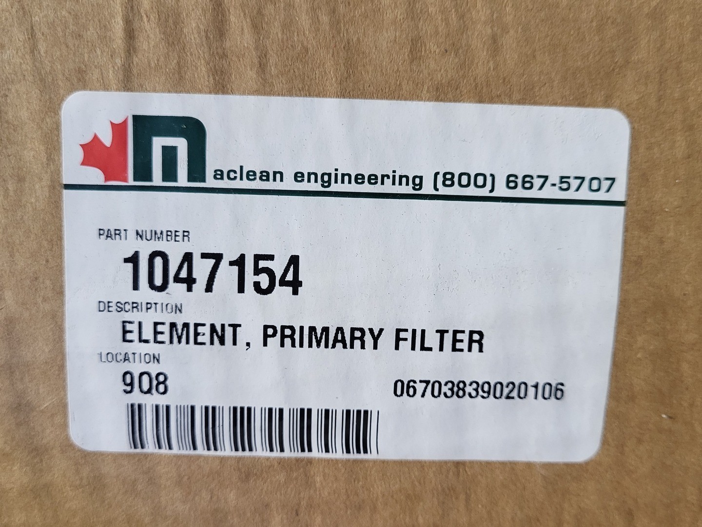 SURPLUS NEW MACLEAN Bolter Filter Package Kit F6L413FW Drill Maclean – Air