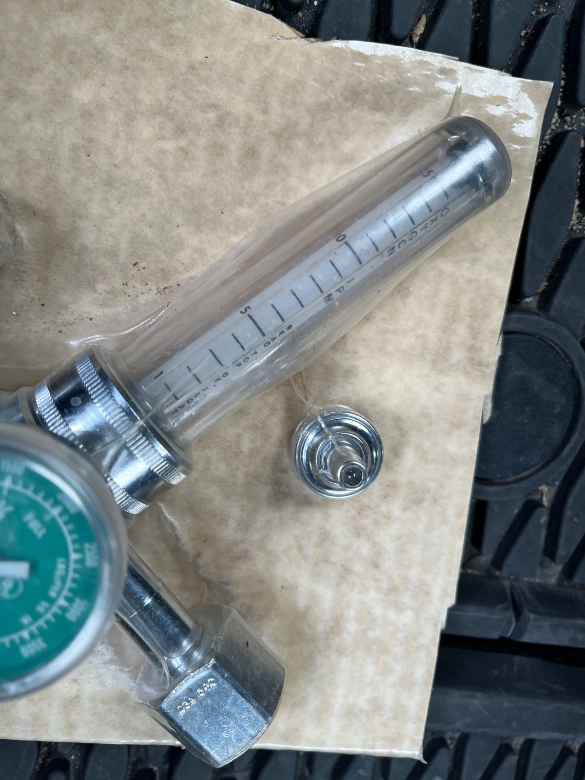 Vintage Victor MAII-540 Flowmeter Regulator 490591 factory sealed