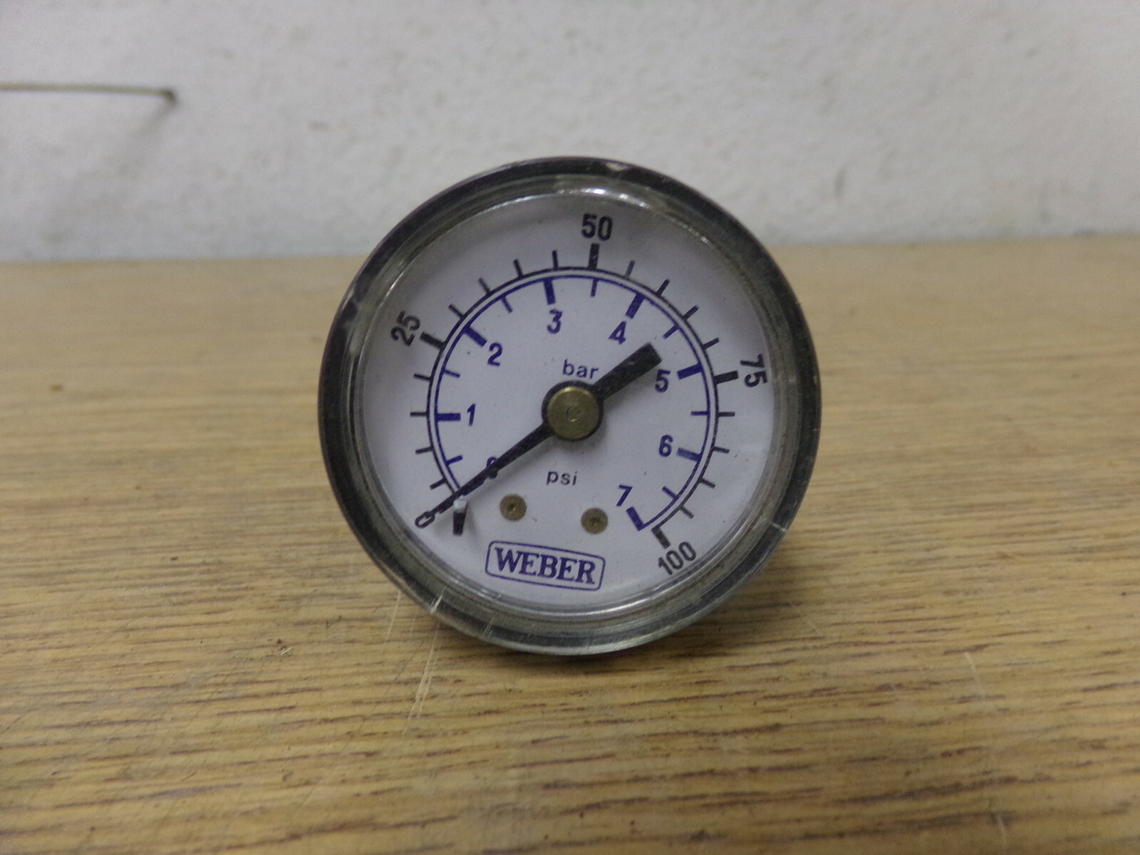 Weber 0-100 PSI 0-7 Bar Pressure Gauge *FREE SHIPPING*