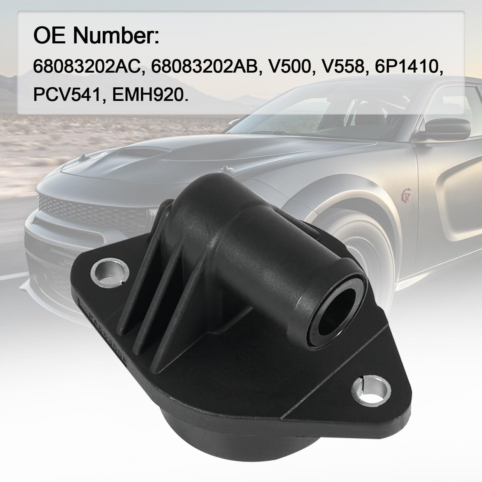 3.6L Positive Crankcase Ventilation PCV Valve Compatible with 2011-2021 Chrysler