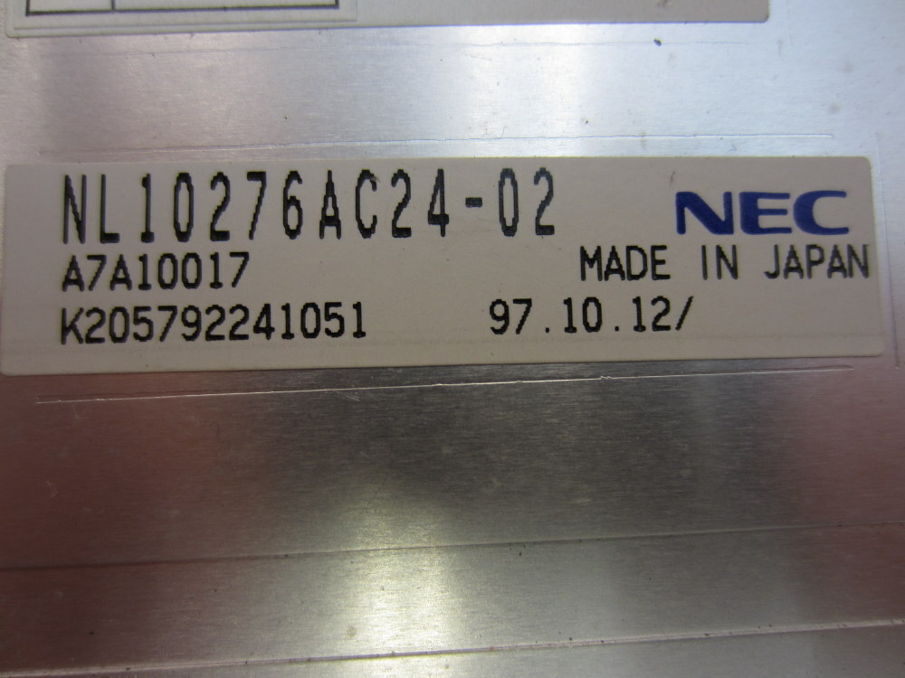 NEC NL10276AC24-02 12.1″ TFT LCD Panel