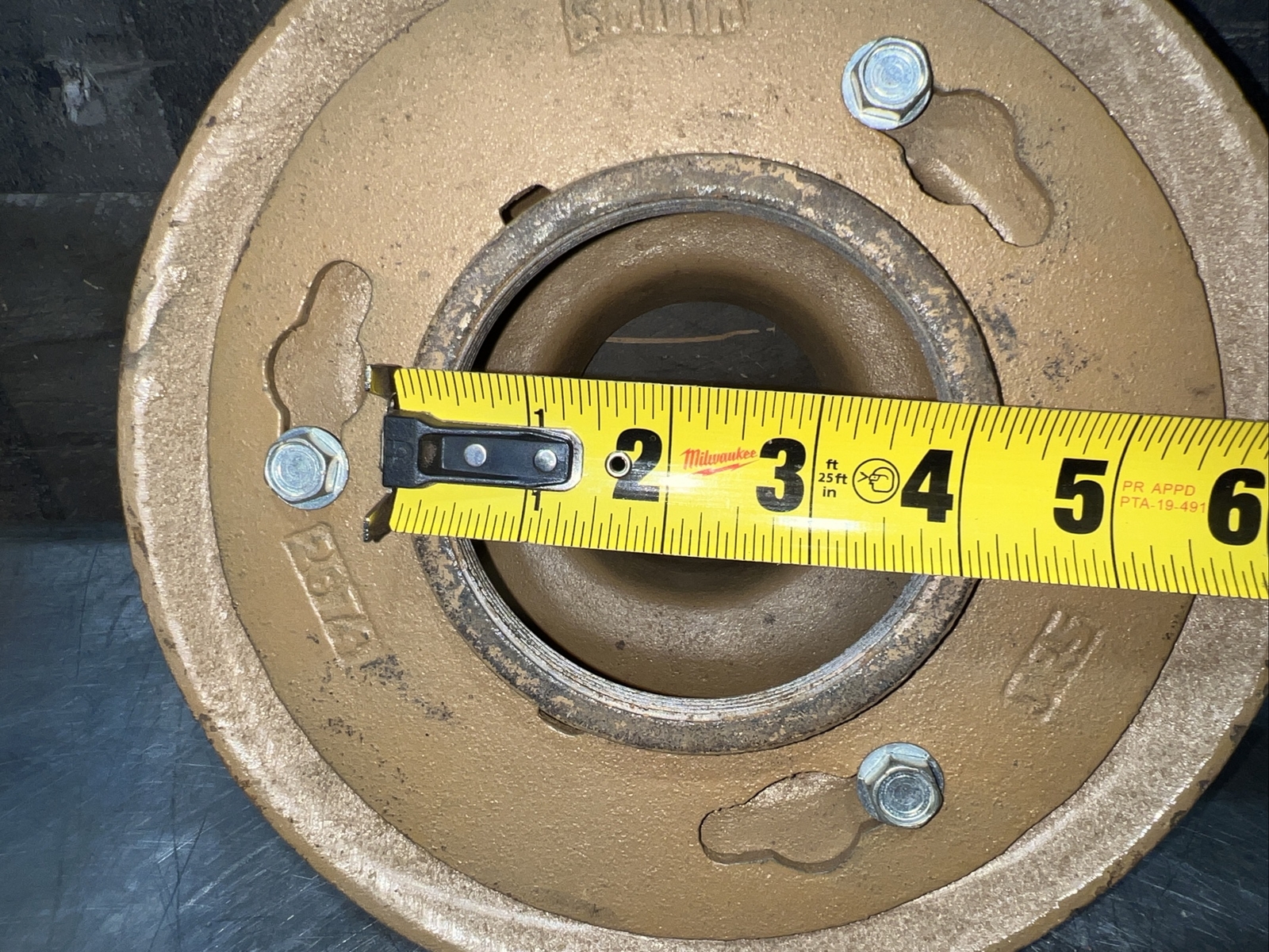 JAY R. SMITH MFG. CO Floor Drain Body 9213-JA1412. Nos Surplus. ID 1