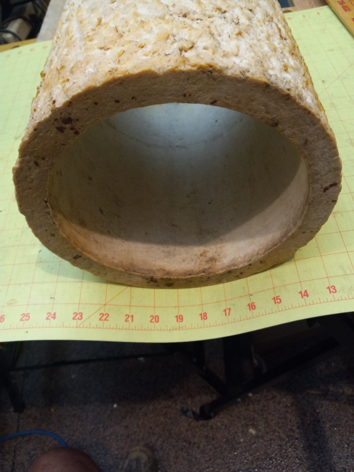 Wall Refractory tube outside dia. 10 ” by 12″ wall thickness 1″